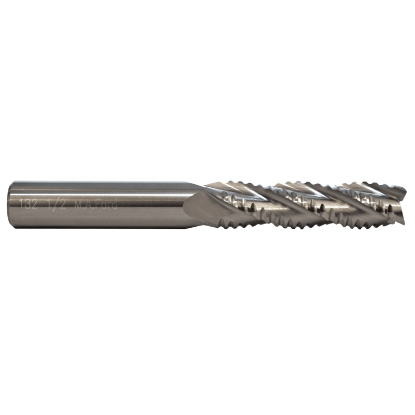 Picture of M.A. FORD 135B6299N3 DIA 16MM SH 0.6299 LOC 0.7874 OAL 3.5039 End Mill Standard Flute Standard Helix Carbide Uncoated Single End Ball Nose TuffCut® AL