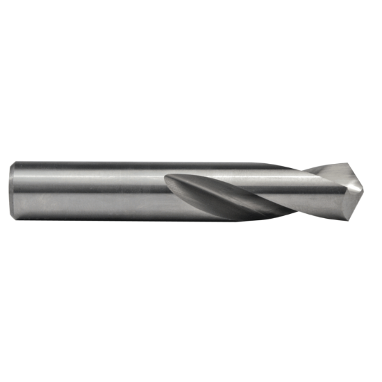 Picture of M.A. FORD 40325000 Spot Drill Solid Carbide 120° 0.250 Dia 0.250 Shank 2.000 OAL 2 Flute 1.000 Flute Length Carbide