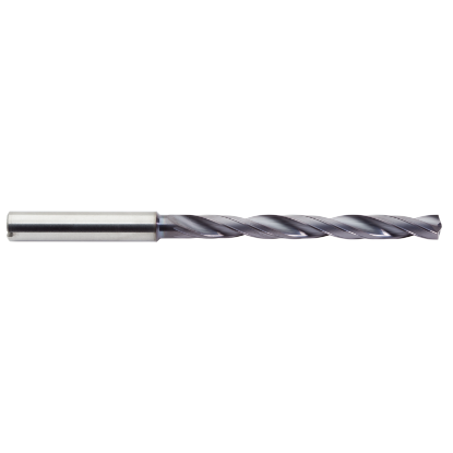Picture of M.A. FORD CXDCL5938AP Carbide Drill Coolant Thru Carbide 140° - 142° 0.593 Dia 0.629 Shank 8.031 OAL 2 Flute 5.984 Flute Length Carbide AlTiN