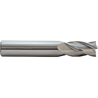 Picture of M.A. FORD 11119682 DIA 5MM SH 0.1969 LOC 0.7874 OAL 2.0079 End Mill Standard Flute Standard Helix Carbide Uncoated Single End Corner Radius 0.0295 0.75MM TuffCut® GP