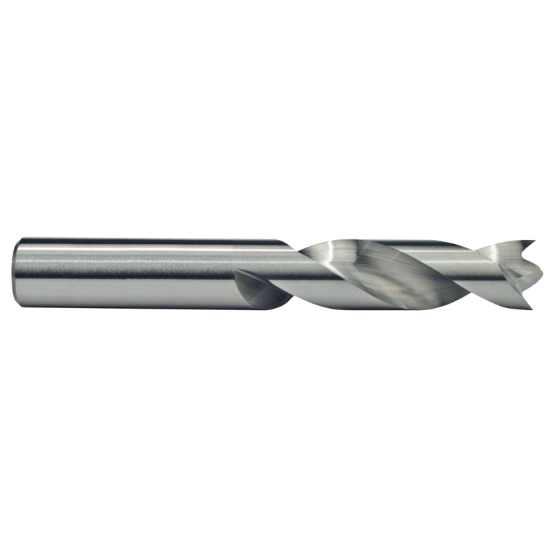 Picture of M.A. FORD Carbide Drill Solid Carbide Spur 0.296 Dia 0.296 Shank 2.750 OAL 2 Flute 1.375 Flute Length Carbide TiCN