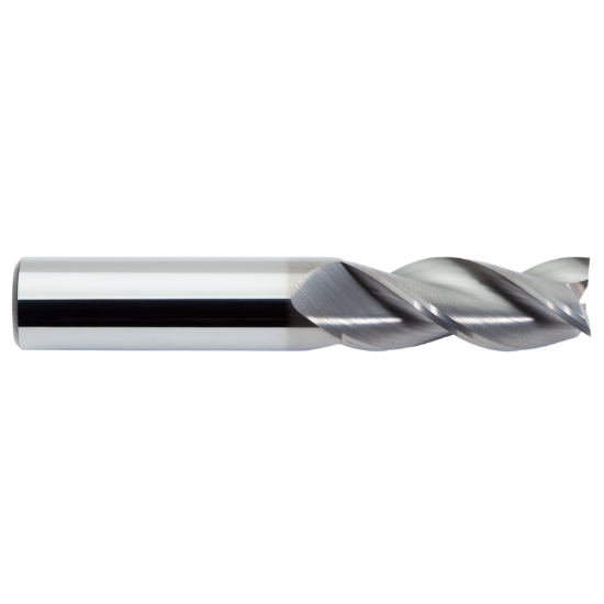 Picture of M.A. FORD 13839370R.039CE DIA 10MM SH 0.3937 LOC 0.8661 OAL 2.7559 End Mill Standard Flute Standard Helix Carbide AlTiN Single End Corner Radius 0.0394 1.00MM TuffCut® X-AL
