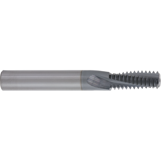 Picture of GORILLA MILL GMTMAC1800MM-2.504FL2X	 Carbide Thread Mill Helical M18 2.50MM Metric TIALN 1.4270 36.25MM LOC 3.6220 92.00MM OAL
