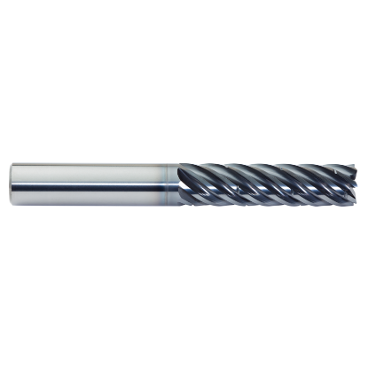 Picture of M.A. FORD 180L5004B DIA 1/2 SH 0.50 LOC 2.00 OAL 4.00 End Mill Carbide AlTiN Single End Corner Radius 0.0300 0.76MM TuffCut® XR7
