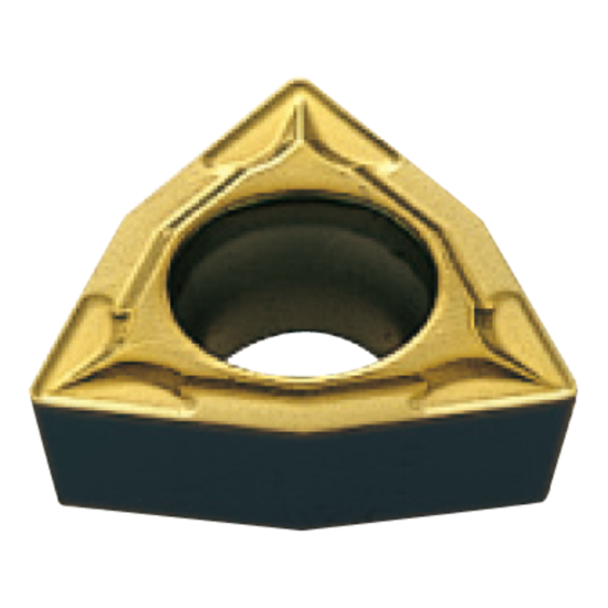 Picture of MITSUBISHI WCMT 32.52 US735 Turning Insert Trigon Carbide 0.031 Radius
