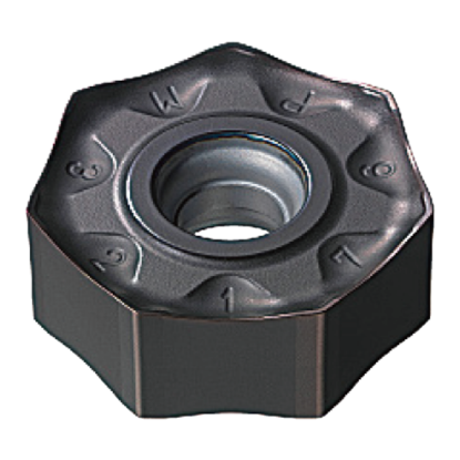 Picture of MITSUBISHI NNMU200708ZEN-MP VP15TF Milling Insert Heptagon Carbide 0.031 Radius