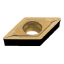 Picture of MITSUBISHI DCMT21.51 MP3025 Turning Insert 55.0° Cermet 0.016 Radius