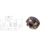 Picture of K-Tool HDOC-6000 Milling Cutter 45.0° 6.000 Cutter Diameter 1.500 Face Mill