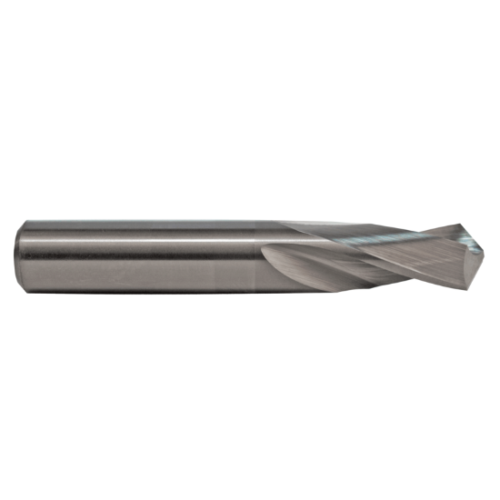Picture of M.A. FORD 20631250A Carbide Drill Solid Carbide 118° 0.312 Dia 0.312 Shank 2.500 OAL 2 Flute 1.250 Flute Length Carbide AlTiN