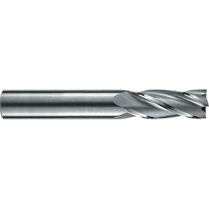 Picture of ROBBJACK NR-404-32-NF-DLC DIA 1 SH 1.00 LOC 1.50 OAL 4.00 End Mill Standard Flute Standard Helix Carbide DLC Single End Square Sharp
