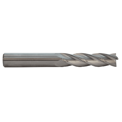 Picture of M.A. FORD 12210000R.060 DIA 1 SH 1.00 LOC 3.00 OAL 6.00 End Mill Standard Flute Standard Helix Carbide Uncoated Single End Corner Radius 0.0600 1.52MM TuffCut® GP