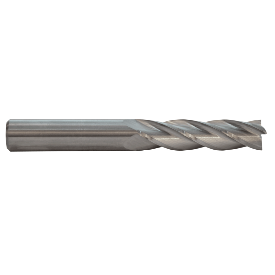Picture of M.A. FORD 12210000R.060 DIA 1 SH 1.00 LOC 3.00 OAL 6.00 End Mill Standard Flute Standard Helix Carbide Uncoated Single End Corner Radius 0.0600 1.52MM TuffCut® GP