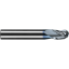 Picture of ROBBJACK B-300-20-T DIA 5/8 SH 0.6250 LOC 0.8750 OAL 3.50 End Mill Standard Flute Standard Helix Carbide TiN Single End Ball Nose