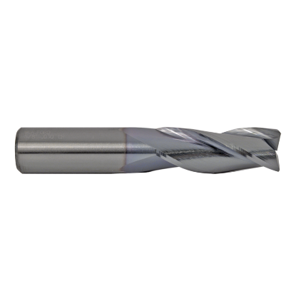 Picture of M.A. FORD 11662502C DIA 5/8 SH 0.6250 LOC 1.6250 OAL 3.50 End Mill Standard Flute Standard Helix Carbide TiCN Single End Corner Radius 0.0200 0.51MM TuffCut® GP