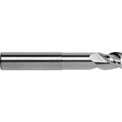 Picture of ROBBJACK FM-304-32-BN-DLC DIA 1 SH 1.00 LOC 1.00 OAL 6.00 End Mill Standard Flute Standard Helix Carbide DLC Single End Ball Nose