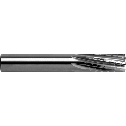 Picture of ROBBJACK CE-602-08 DIA 1/4 SH 0.2500 LOC 0.7500 OAL 2.50 End Mill Standard Flute Standard Helix Carbide Uncoated Single End Square Sharp