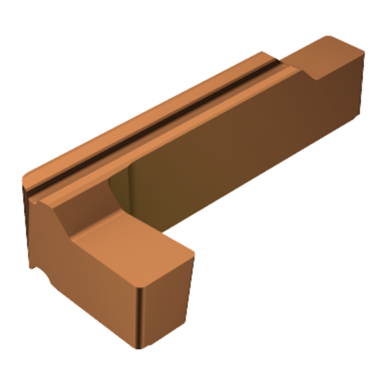 Picture of SANDVIK LG123H1-0300-0002-GS 1115 Cut Off,Grooving Insert Clamp Down