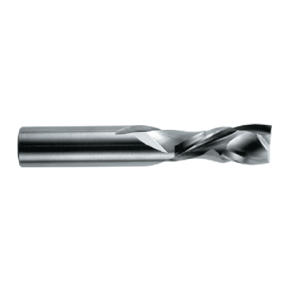 Picture of ROBBJACK HB-402-20 DIA 5/8 SH 0.6250 LOC 1.3125 OAL 4.00 End Mill Standard Flute Standard Helix Carbide Uncoated Single End Square Sharp