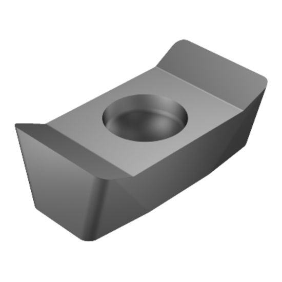 Picture of SANDVIK N331.1A-14 50 08H-NL H10 CoroMill® 331, Carbide Insert for Slotting, Uncoated Insert