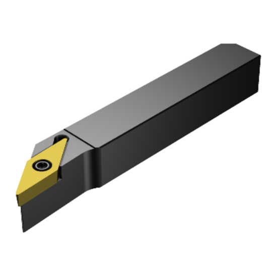 Picture of SANDVIK QS-SVJBR 102X-B1, CoroTurn 107 QS Short Holder for QS Holding System, Right Hand, 5/8 x 5/8" Shank Stick Tool