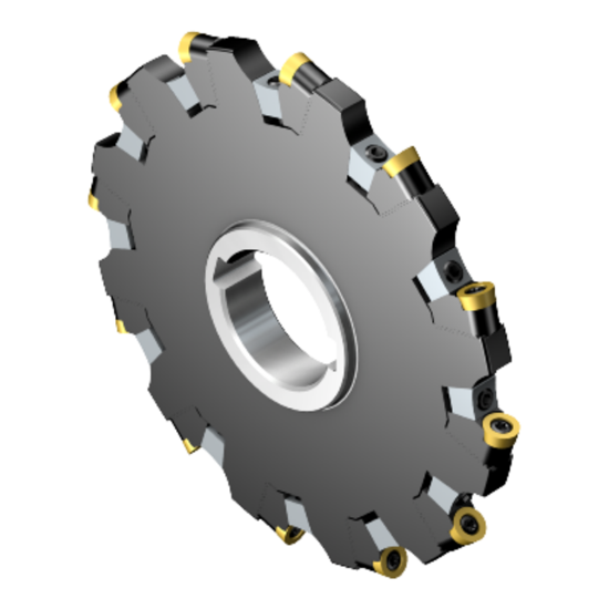 Picture of SANDVIK N331.32-129T38FMQ, CoroMill 331 Adjustable Full Side & Face Milling Cutter, 5.079" Cutting Diameter Insert