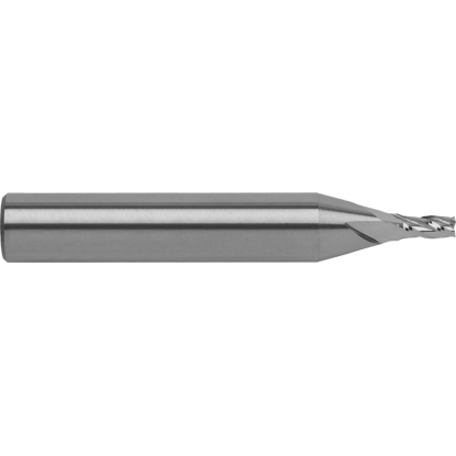 Picture of ROBBJACK T12-403-10-DLC DIA 5/16 SH 0.3750 LOC 0.4375 OAL 2.50 End Mill Standard Flute Standard Helix Carbide DLC Single End Square Sharp