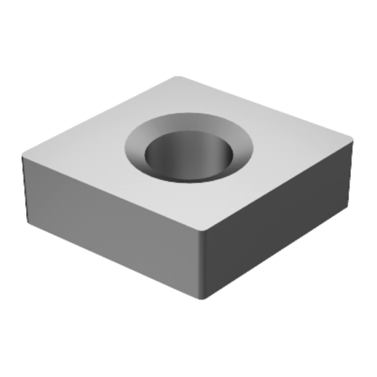 Picture of SANDVIK CNMA 1204002S0320E CB20 Turning Insert 80.0° CBN 0.031 Corner Radius