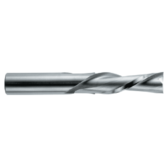 Picture of ROBBJACK WD1-203-04 DIA 1/8 SH 0.1250 LOC 0.4700 OAL 1.4950 End Mill Standard Flute Standard Helix Carbide Uncoated Single End Square Sharp