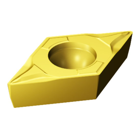 Picture of SANDVIK DCMT 2(1.5)1-MF 2025 Turning Insert 55.0°