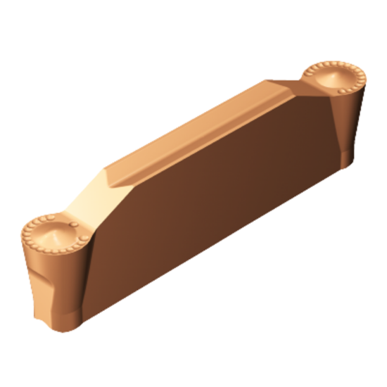 Picture of SANDVIK N123F2-0300-RM 1125 Grooving,Groove Turning Insert Clamp Down