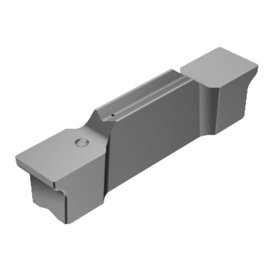 Picture of SANDVIK N123H2-0520-0002-BG H13A Custom Groove Blank,Grooving Insert Clamp Down