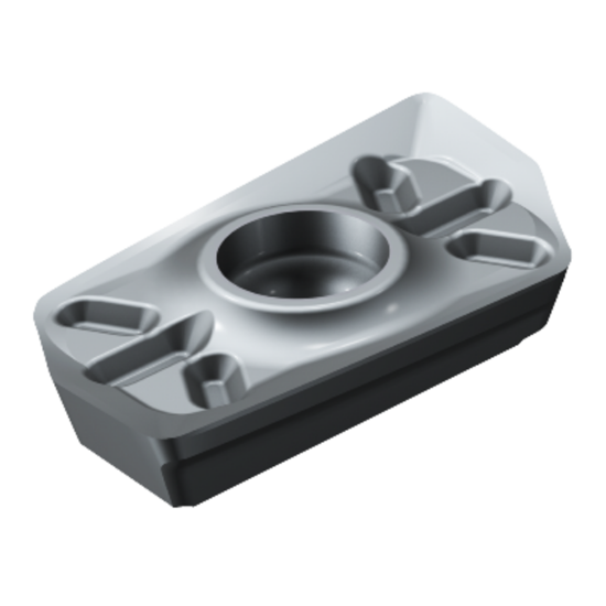 Picture of SANDVIK R790-160420PH-NL H13A CoroMill 790 Insert; 90 degree shoulder Milling