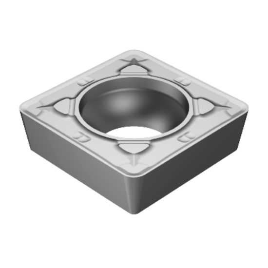 Picture of SANDVIK SCMT 3(2.5)2-KR H13A Turning Insert Square Carbide 0.031 Corner Radius