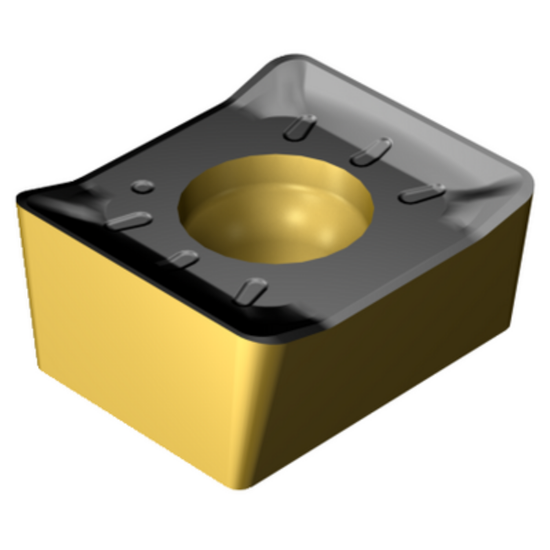 Picture of SANDVIK N331.1A-14 50 08E-KL 3220 CoroMill® 331, Carbide Insert for Slotting, TiCN + Al2O3 + TiN Coating Insert