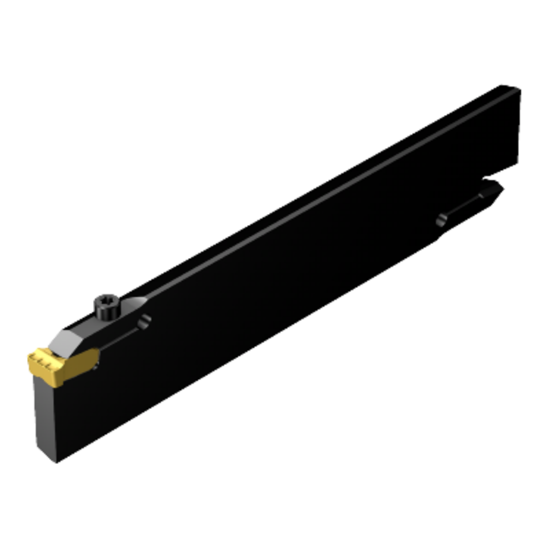 Picture of SANDVIK HDGR-45-590, CoroCut 1-2 Double-Ended Parting Blade, 3.94" Cutting Depth