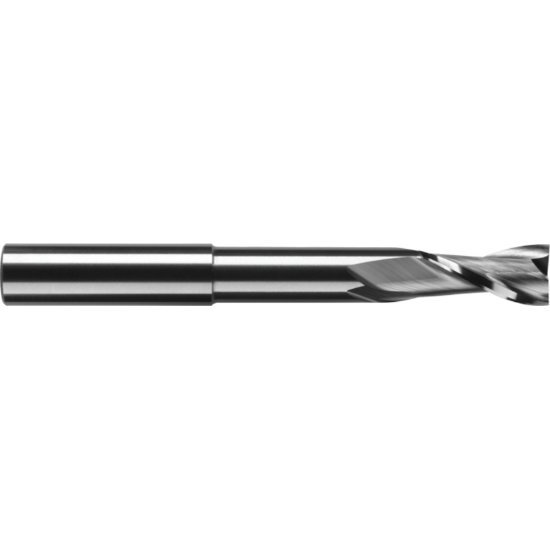 Picture of ROBBJACK EX-204-16 DIA 1/2 SH 0.50 LOC 1.00 OAL 4.00 End Mill Standard Flute Standard Helix Carbide Uncoated Single End Square Sharp