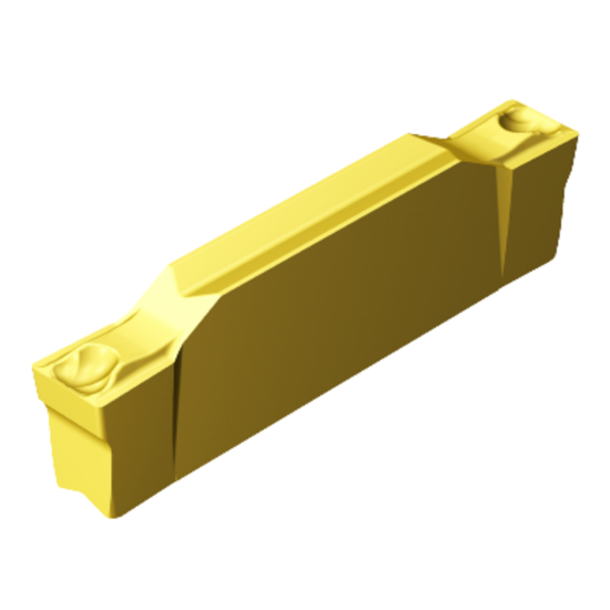 Picture of SANDVIK N123G2-0318-0002-GF 1005 Cut Off,Grooving Insert Clamp Down