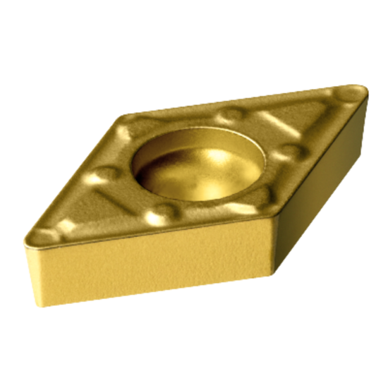 Picture of SANDVIK DCMX 2(1.5)1-WF 2015 Turning Insert 55.0° TiCN + Al2O3 + TiN Carbide 0.016 Corner Radius