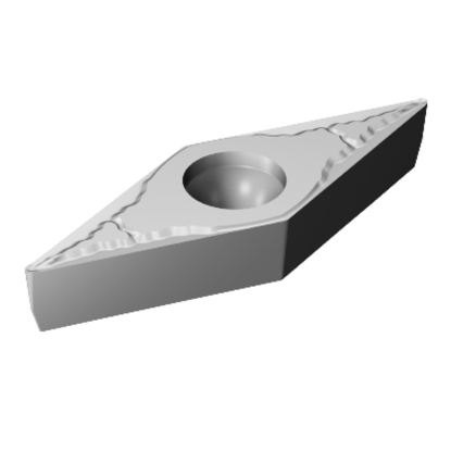 Picture of SANDVIK VBMT 332-KM H13A Turning Insert 35.0° Carbide 0.031 Corner Radius