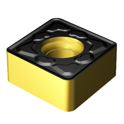 Picture of SANDVIK CNMU 433-KM 3210 Turning Insert 80.0° TiCN + Al2O3 + TiN Carbide 0.047 Corner Radius