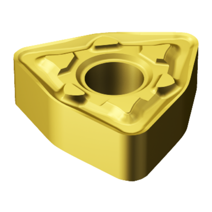 Picture of SANDVIK WNMG 433-MM 2015 Turning Insert Trigon TiCN + Al2O3 + TiN Carbide 0.047 Corner Radius