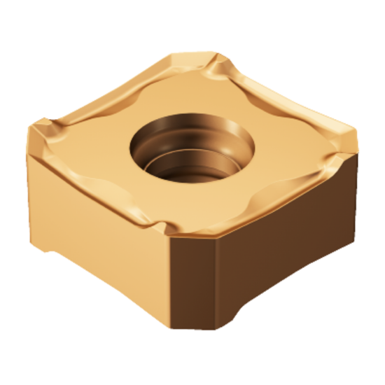 Picture of SANDVIK 345R-1305E-KL 1020 CoroMill 345 Insert; 45 degree face Milling