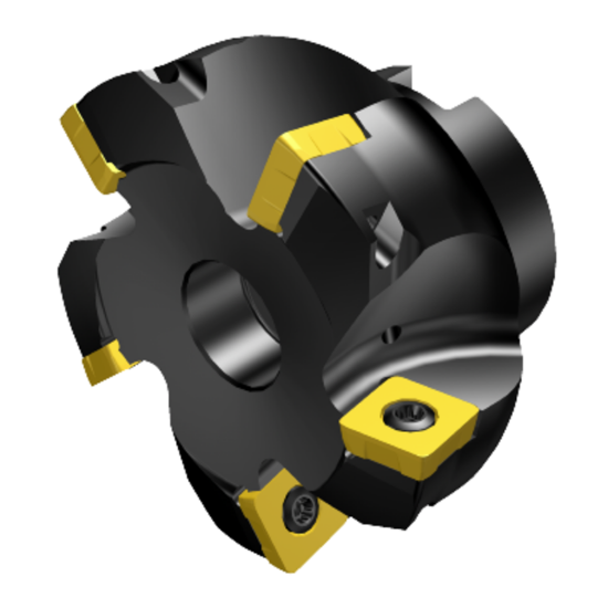 Picture of SANDVIK R210-100Q32-14M, CoroMill 210 Face Milling Cutter, 100mm Cutting Diameter