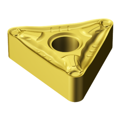 Picture of SANDVIK TNMG 332-Powder Metal 1525 Turning Insert Triangle