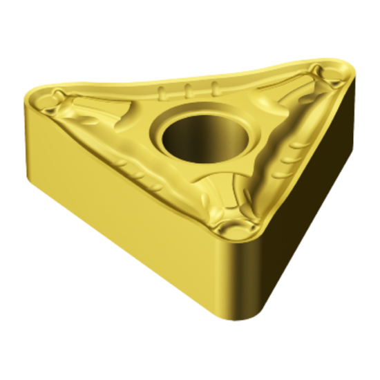 Picture of SANDVIK TNMG 332-Powder Metal 1525 Turning Insert Triangle