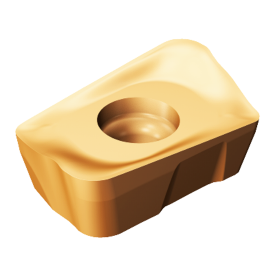 Picture of SANDVIK R390-18 06 12M-KMR 1020 CoroMill 390 Insert; 90 degree shoulder Milling