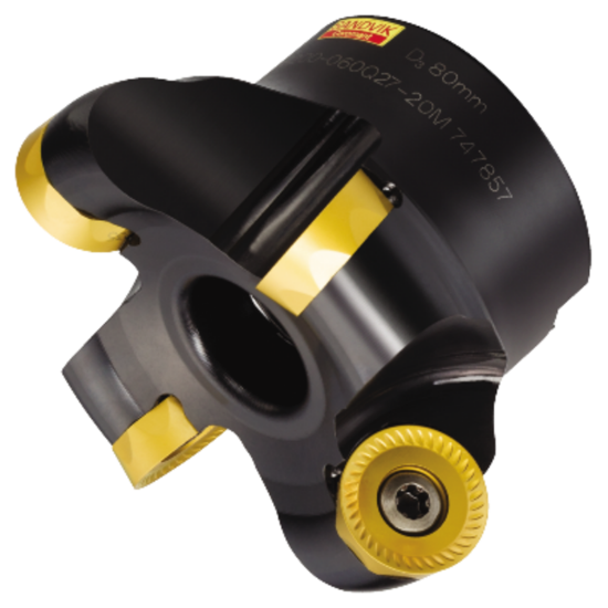 Picture of SANDVIK RA200-038R19-13L, CoroMill 200 Face Milling Cutter, 2.000" Cutting Diameter Button Cutter