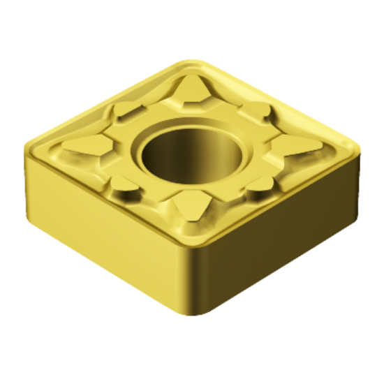 Picture of SANDVIK SNMG 544-MM 2025 Turning Insert Square TiCN + Al2O3 + TiN Carbide 0.062 Corner Radius