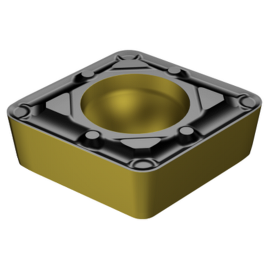 Picture of SANDVIK CCMT 3(2.5)1-WF 4315 Turning Insert 80.0° TiCN + Al2O3 + TiN Carbide 0.016 Corner Radius