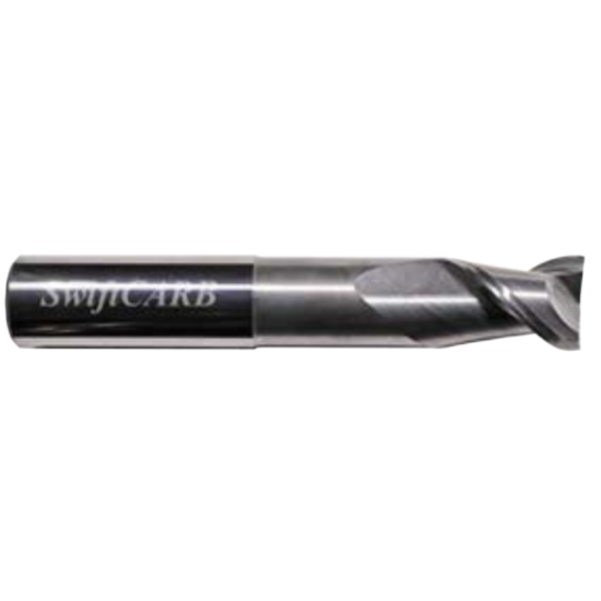 Picture of SWIFTCARB AC05002A6E67R300 DIA 1/2 SH 0.50 LOC 0.6250 OAL 3.50 End Mill Standard Flute Variable Helix Carbide Uncoated Single End Corner Radius 0.0150 0.38MM